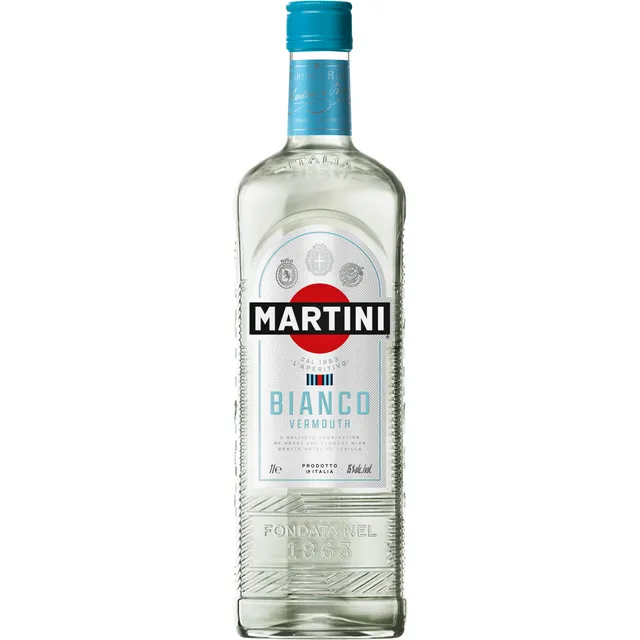 Vermutas MARTINI BIANCO 15%, 1 l