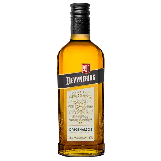Kartaus skonio spiritinis gėrimas TREJOS DEVYNERIOS 40%, 350 ml