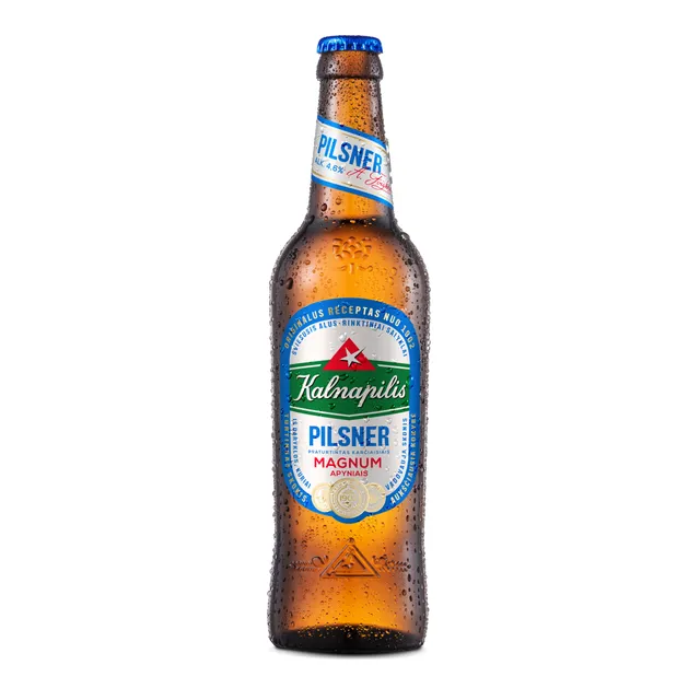 Šviesusis alus KALNAPILIO PILSNER (4,6%), 500 ml
