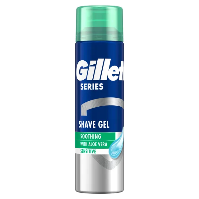 Skutimosi gelis GILLETTE Series Sensitive, 200ml