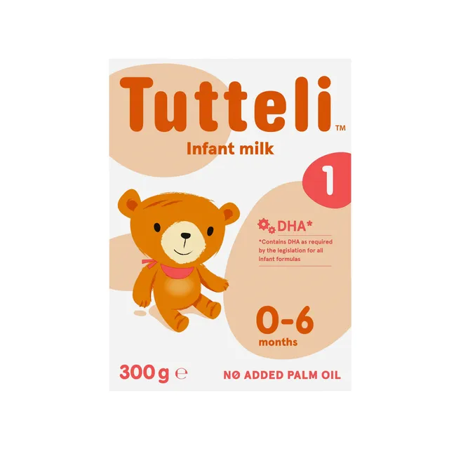 Pieno mišinys, 0M+ Tutteli 1, 300 g