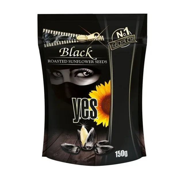 Kepintos juodosios saulėgrąžos YES, 150 g