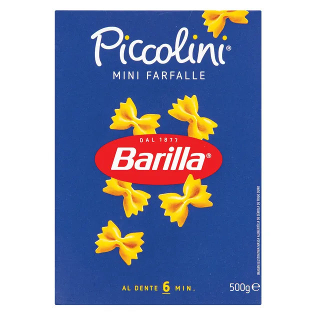 Makaronai BARILLA PICCOLINI MINI FARFALLE, 500 g