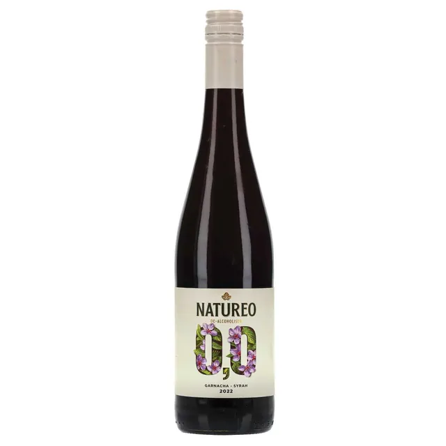 Raudonasis nealkoholinis vynas TORRES NATUREO SYRAH (0%), 750 ml