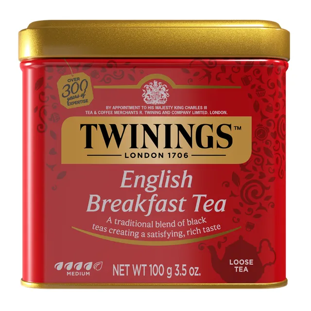 Biri juodoji arbata TWININGS ENGLISH BREAKFAST TEA, 100 g
