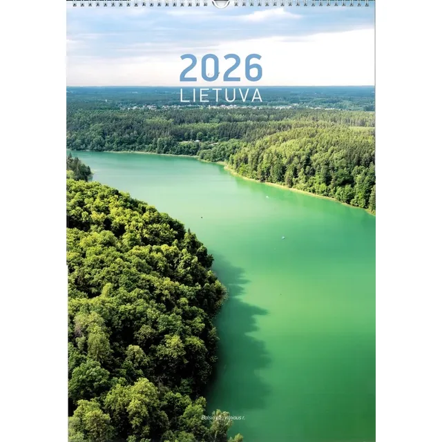 Kalendorius 2026 LIETUVA DIDELIS, A2