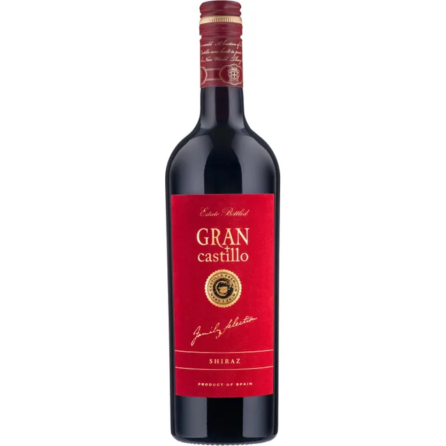 Pusiau sausas raudonas vynas GRAN CASTILLO FAMILY SELECTION(12,5%), 0,75 l