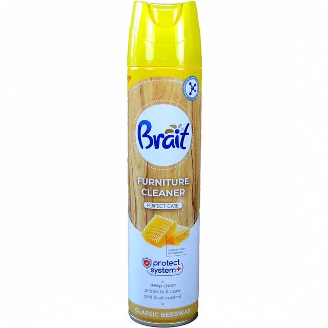 Baldų valiklis su vašku BRAIT CLASSIC, 350 ml