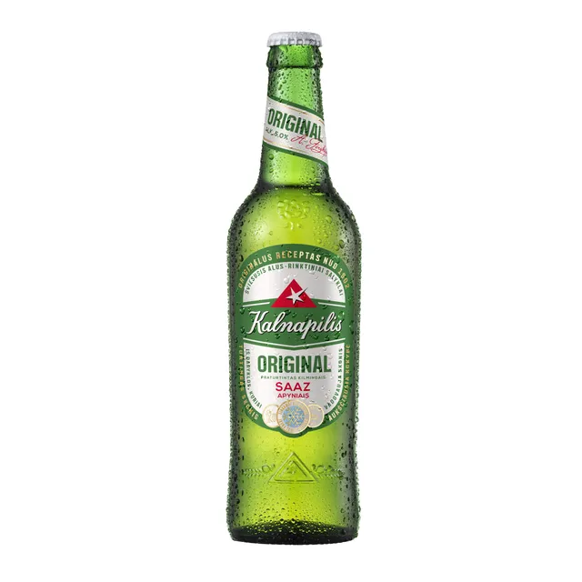 Šviesusis alus KALNAPILIS ORIGINAL (5%), 500 ml