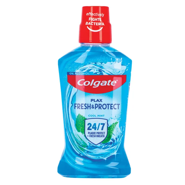 Burnos skalavimo skystis COLGATE PLAX TOTAL SPEARMINT, 500 ml