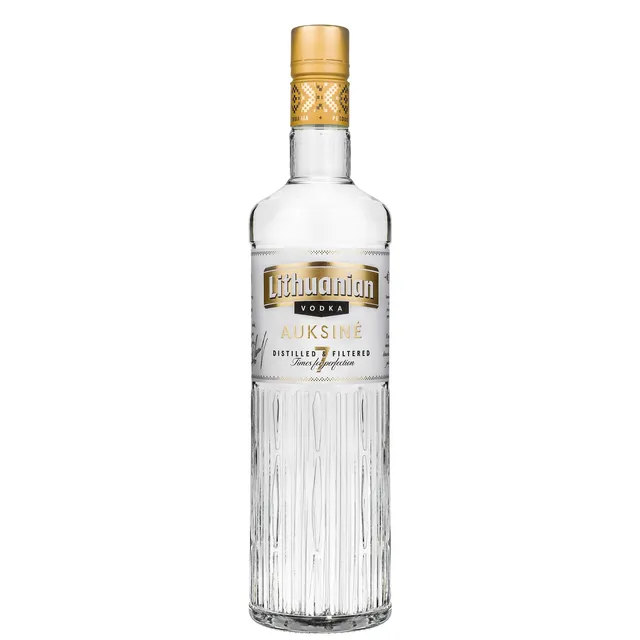 Originali lietuviška degtinė LITHUANIAN VODKA AUKSINĖ (40%), 700 ml