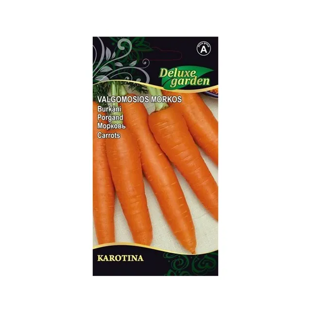 Sėklos DELUXE GARDEN VALGOMOSIOS MORKOS/KAROTINA