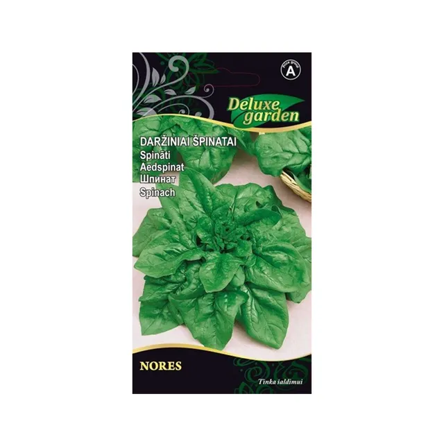 Sėklos DELUXE GARDEN DARŽINIAI ŠPINATAI NORES