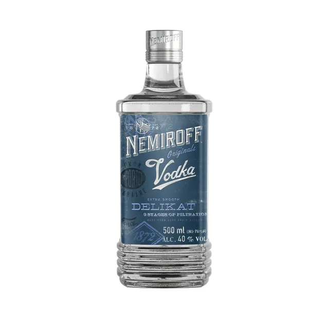 Degtinė NEMIROFF DELIKAT 40%, 500 ml