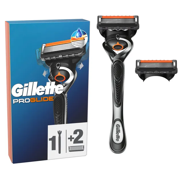 Skustuvas GILLETTE FUSION PROGLIDE + sk. galvutės 2vnt.