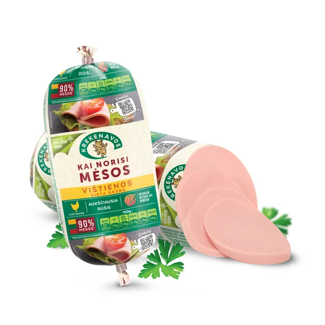 Virta "Kai norisi Mėsos" vištienos dešra 340g