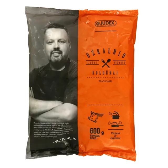 Šaldyti UŽKALNIO koldūnai kepti ir virti, 600 g