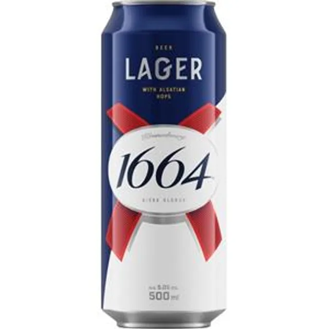 Alus KRONENBOURG 1664 (5%), 0,5 l