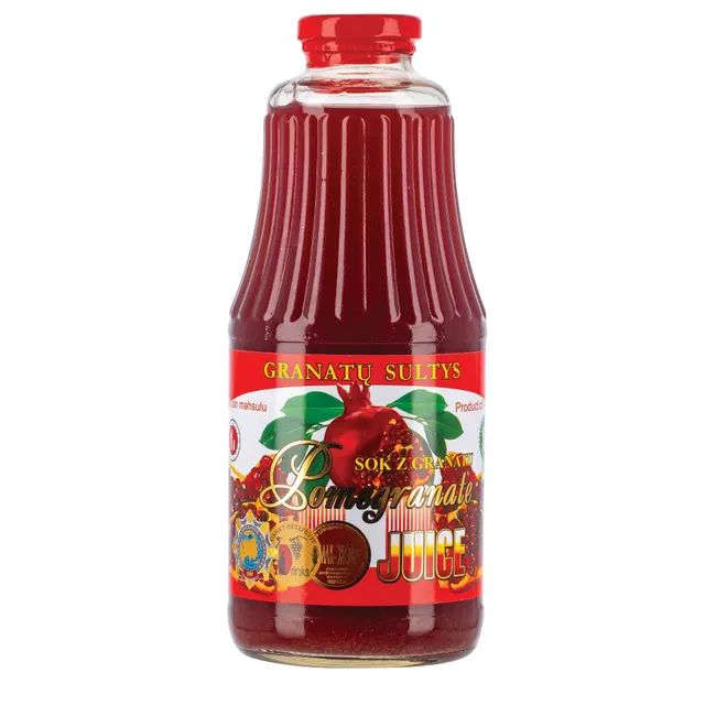 Natūralios granatų sultys, 1L