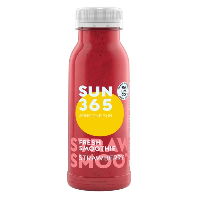 Braškių vaisių kokteilis - glotnutis SUN365, 250ml