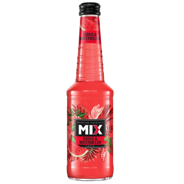 Gazuotas alkoholinis kokteilis MIX WATERMELON 4%, 330 ml