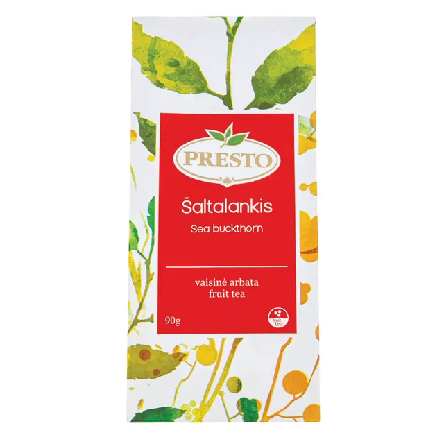 PRESTO vaisinė arbata Šaltalankis, 90 g