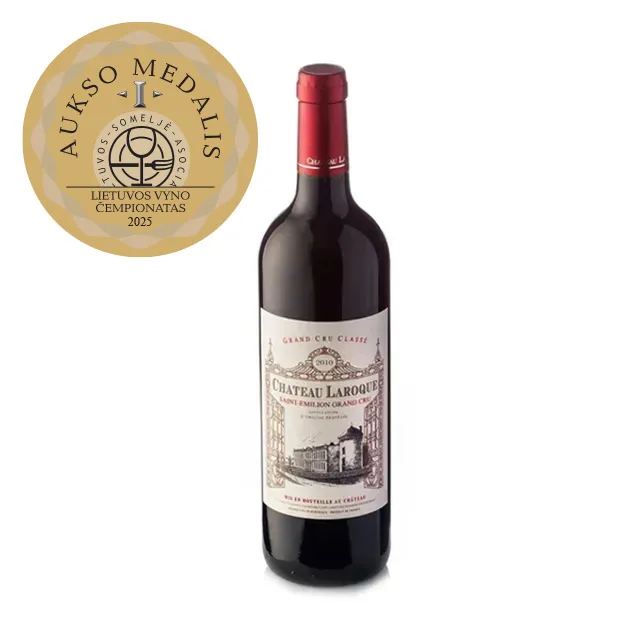 Sausas raudonas vynas CHATEAU LAROQUE GRAND CRU (13%), 0,75 l