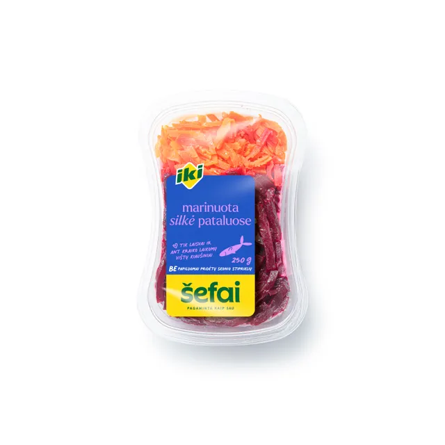 Marinuota silkė pataluose IKI ŠEFAI, 250 g