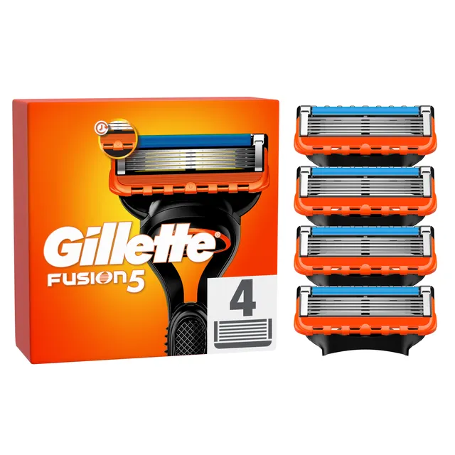 Skustuvo galvutės GILLETTE FUSION 5, 4vnt.