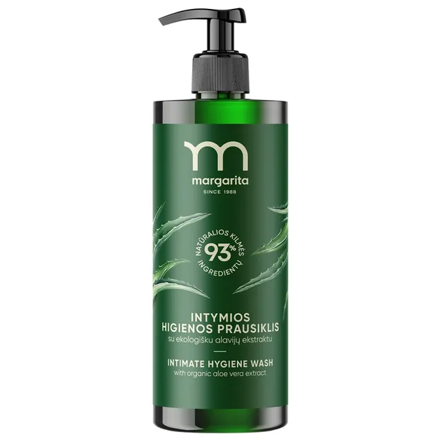 Imtymios higienos prausiklis su alavijų ekstraktu MARGARITA, 400 ml
