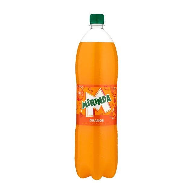 Gazuotas gaivusis gėrimas MIRINDA, 1,5 l