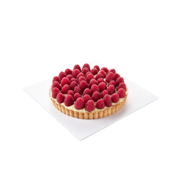 Tartaletė su avietėmis 15 cm