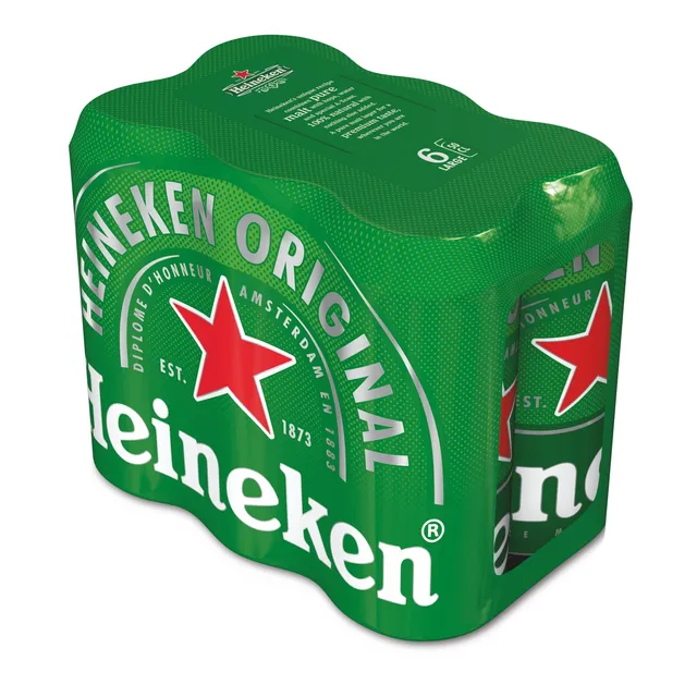 Šviesusis alus HEINEKEN (5%), 6 x 500 ml