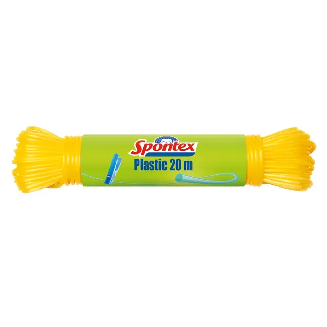 Plastikinė skalbinių virvė, SPONTEX, 20 m