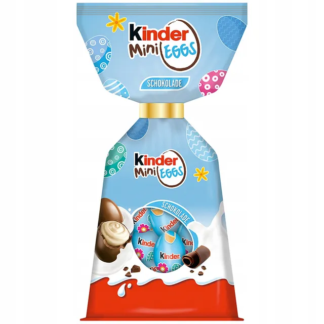 KINDER šokoladiniai mini kiaušiniai, 85g