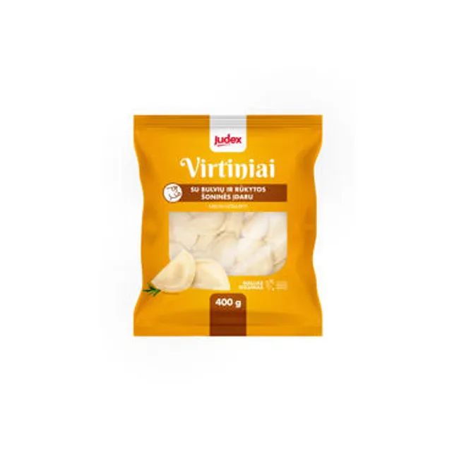 Virtiniai su bulvių ir rūkytos šoninės įdaru JUDEX, 400 g