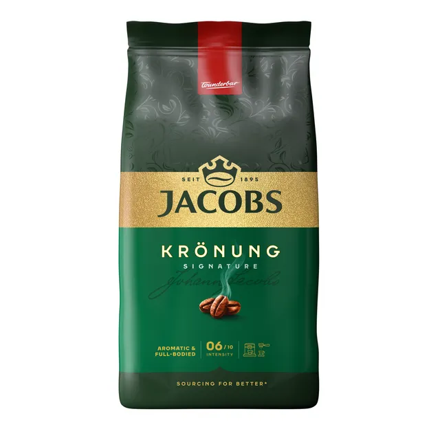 Kavos pupelės JACOBS (KRONUNG), 1 kg