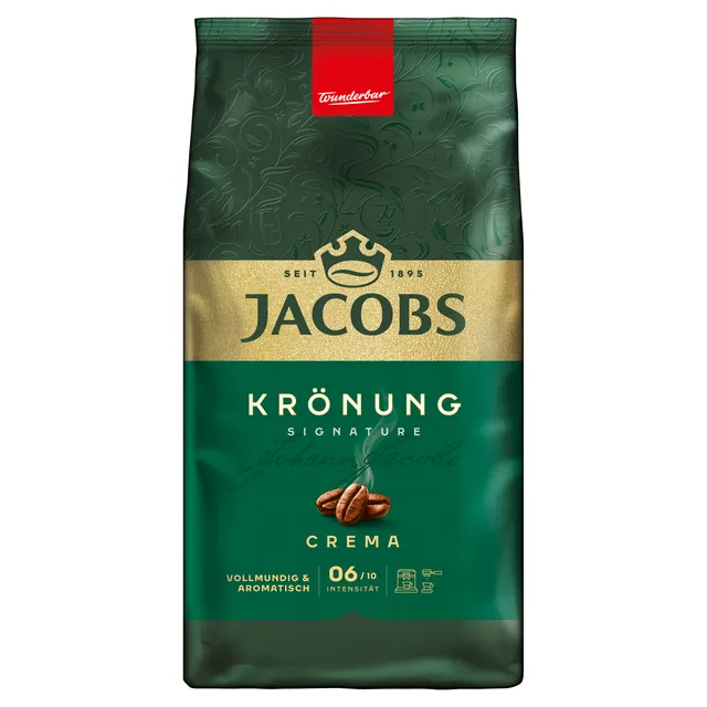Kavos pupelės JACOBS (KRONUNG), 1 kg