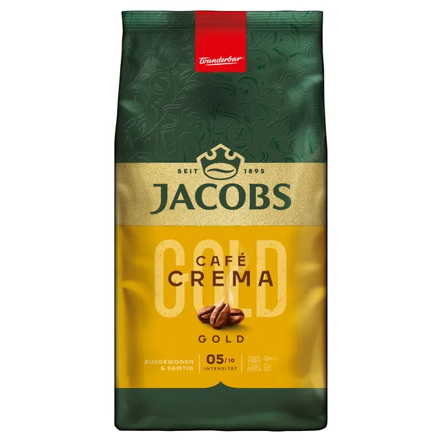 Kavos pupelės JACOBS (CREMA), 1 kg