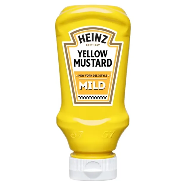 Geltonosios saldžiosios garstyčios HEINZ, 240 g