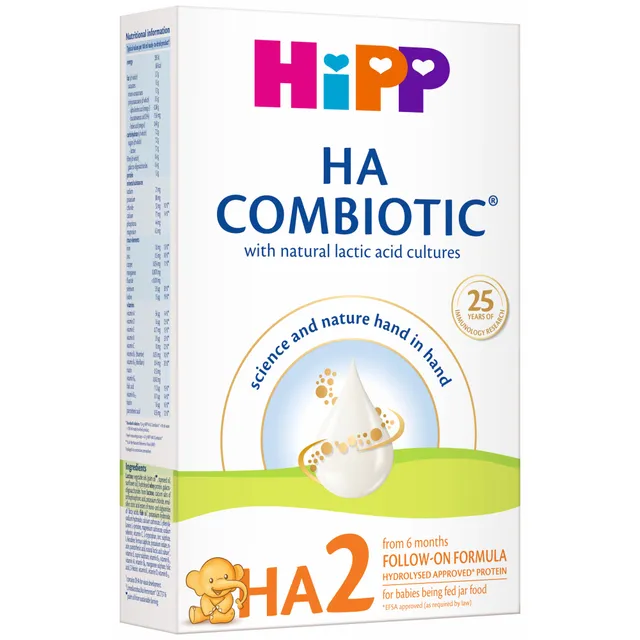 Hipoalerginis pieno mišinys (nuo 6 mėn.) HIPP COMBIOTIC HA2, 350 g
