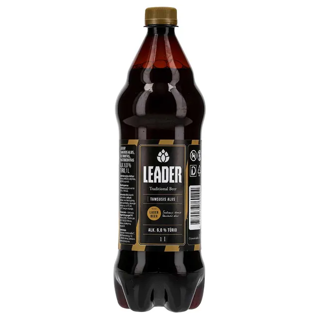 Tamsusis alus LEADER (6%), 1 l