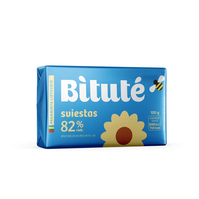 Sviestas 82% rieb. IKI, 170G