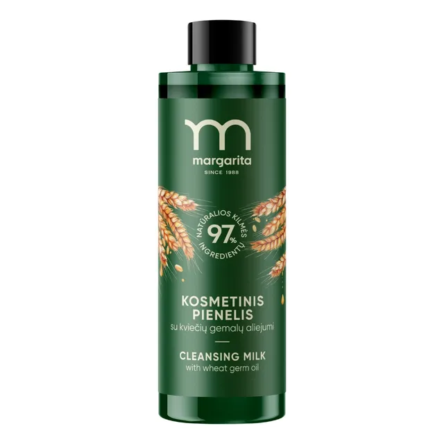 Kosmetinis pienelis MARGARITA su kviečių gemalų aliejumi, 200 ml