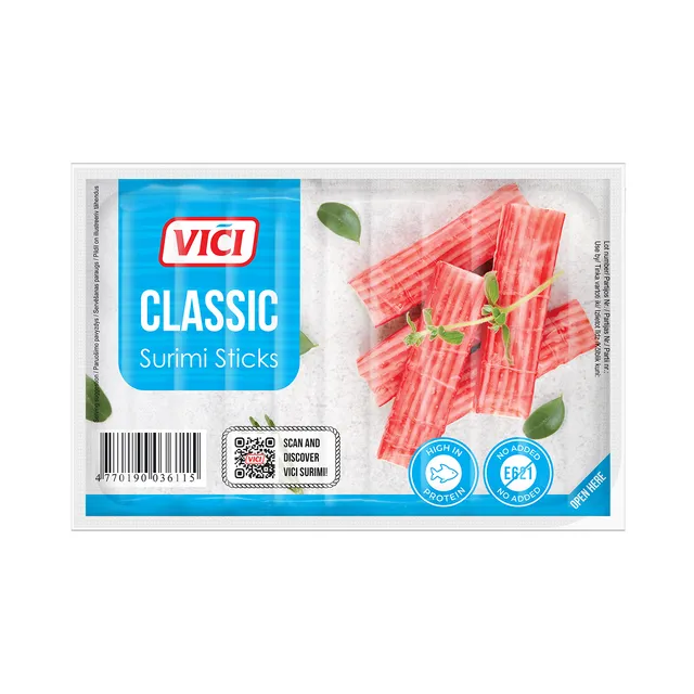 Atšaldytos surimio lazdelės VIČI CLASSIC, 150 g
