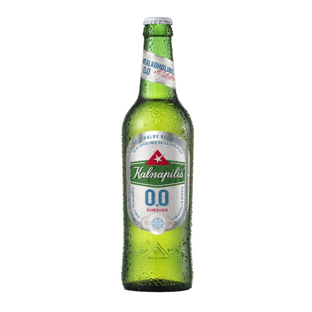 Nealkoholinis alus KALNAPILIS NON ALCO ŠVIESUSIS, 500 ml