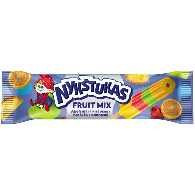 Valgomieji ledai su vaisiais NYKŠTUKAS, 60 ml