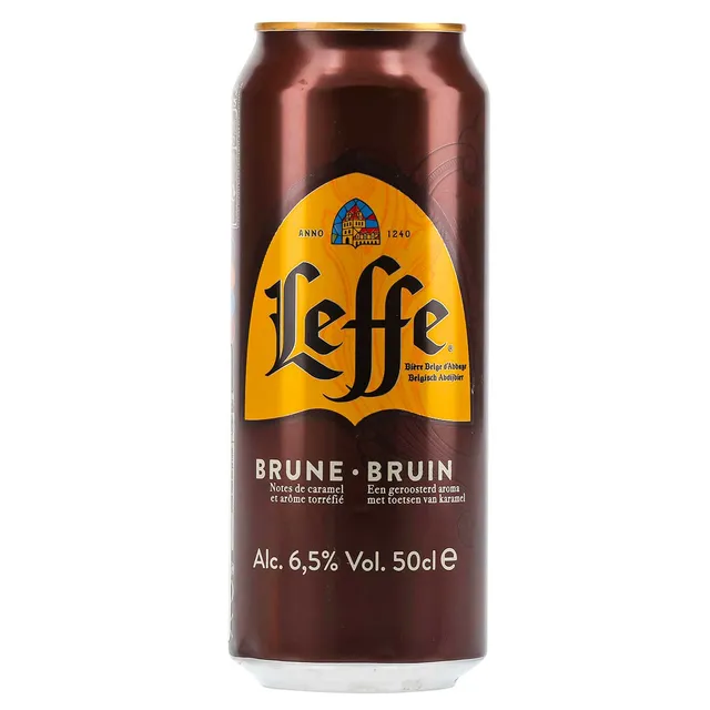 Tamsusis alus LEFFE BRUNE (6,5%), 500ml