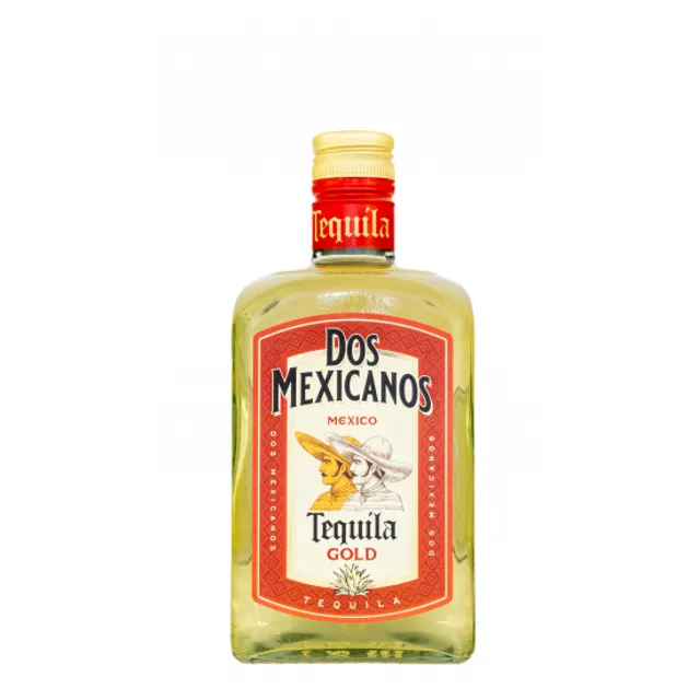 Auksinė tekila DOS MEXICANOS GOLD 38%, 700 ml