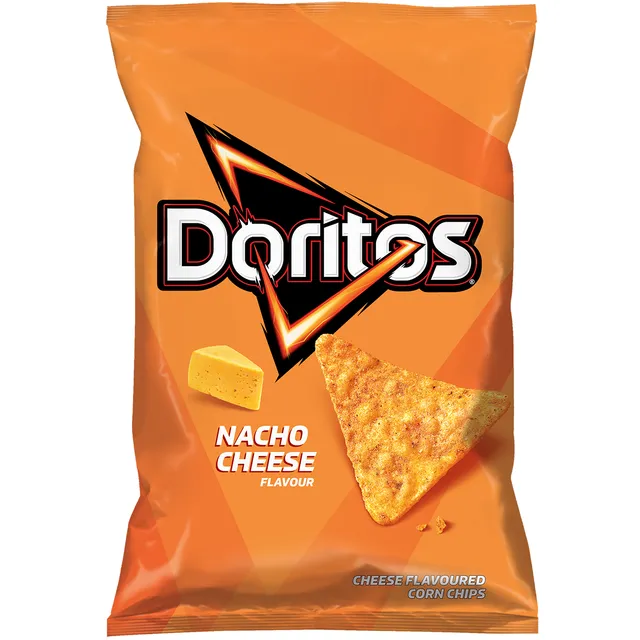 Nacho sūrio skonio kukurūzų traškučiai DORITOS, 100 g